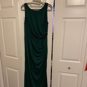 David’s Bridal Juniper Green Bridesmaids Dress